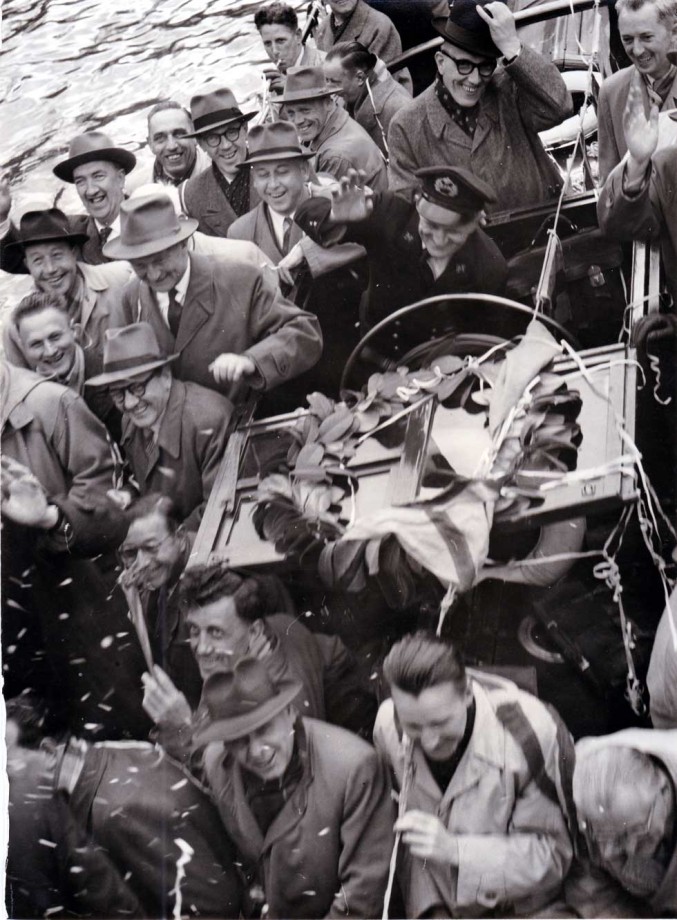 Bedolven onder de lauweren, Willem Los met pensioen in 1949.